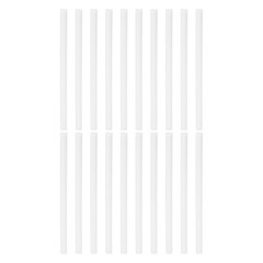 20Pcs Cotton Filter Sticks humidifier stick White (5.91” x 0.31”)