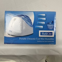 ReliOn Portable Ultrasonic Cool Mist Humidifier New