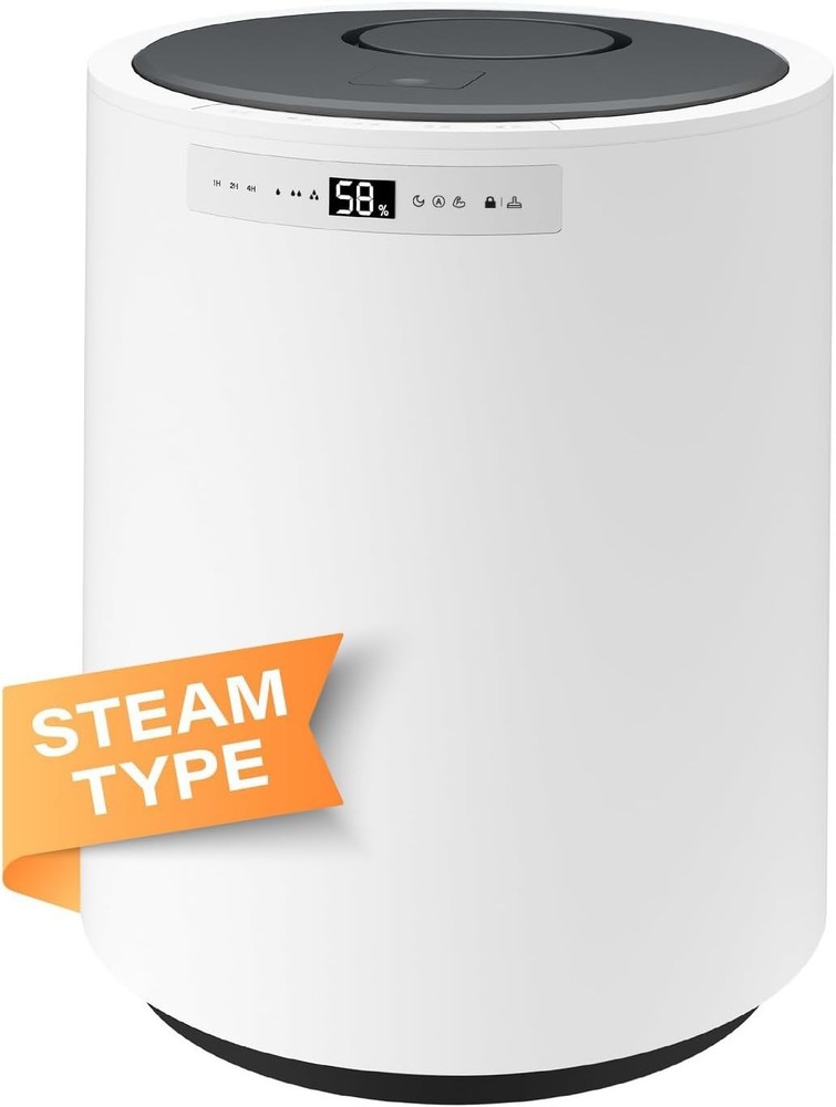 Y&O Steam Humidifier, Warm Mist, 10L Water Tank, Large Room Whole House YO-M2