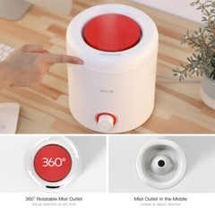Humidifier 2 in 1 Ultrasonic Humidifiers for bedroom 360° Rotatable Mist 2.5L