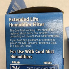 ProTec WF2 Humidifier Filter – White