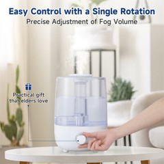 4L Mechanical Humidifier Low Water Level Protection BPA Free