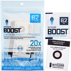 Humidity Control Pack – 2-Way Moisture Absorber for Herbs & Spices – 62% RH, 20