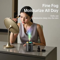 Pack of 3 Black 180ML Mini USB Air Humidifier Aroma Diffuser LED Mist Maker NEW