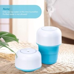 Tikaton Portable Humidifier with Collapsible Water Tank USB Powered Cool Mist US