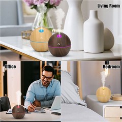 LED Air Aroma Diffuser 7 Colors Essential Oil Humidifier Mist Maker Aromatherapy