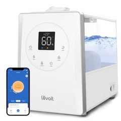 LEVOIT LV600S Smart Wi-Fi App/Alexa Cool/Warm Mist Humidifier 6L White