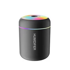 Pack of 3 Black 180ML Mini USB Air Humidifier Aroma Diffuser LED Mist Maker NEW