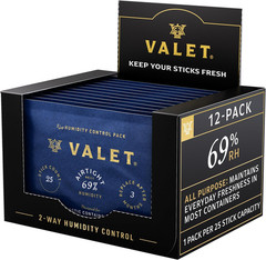 Two-Way Humidity Packs 69 Percent 12 Pack 60g for Plastic Containers Storage