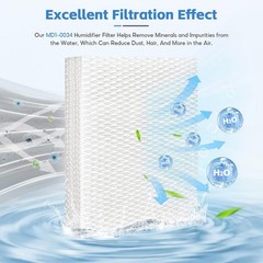For Vornado Replacement Wick Pad Filter Pack of 2 for Model EV100 EV200 EV3