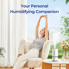 Cool Mist Humidifiers for Home Babies, 1.70 L Quiet and Small Ultrasonic Humidif