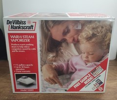 Vintage DeVilbiss Model 1200 Warm Steam Vaporizer Sealed USA Made Great SEALED