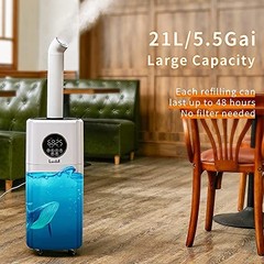 5.5Gal Cool Mist Humidifier LACIDOLL 2000 sq ft