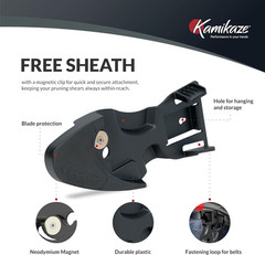 KAMIKAZE Heavy-Duty Professional Pruning Shears for Gardening, Ergonomic Comfort