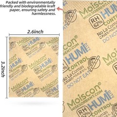30 Pack 62% RH 8 Gram Two-Way Humidity Control Packs for Storing 1 Fast Ship