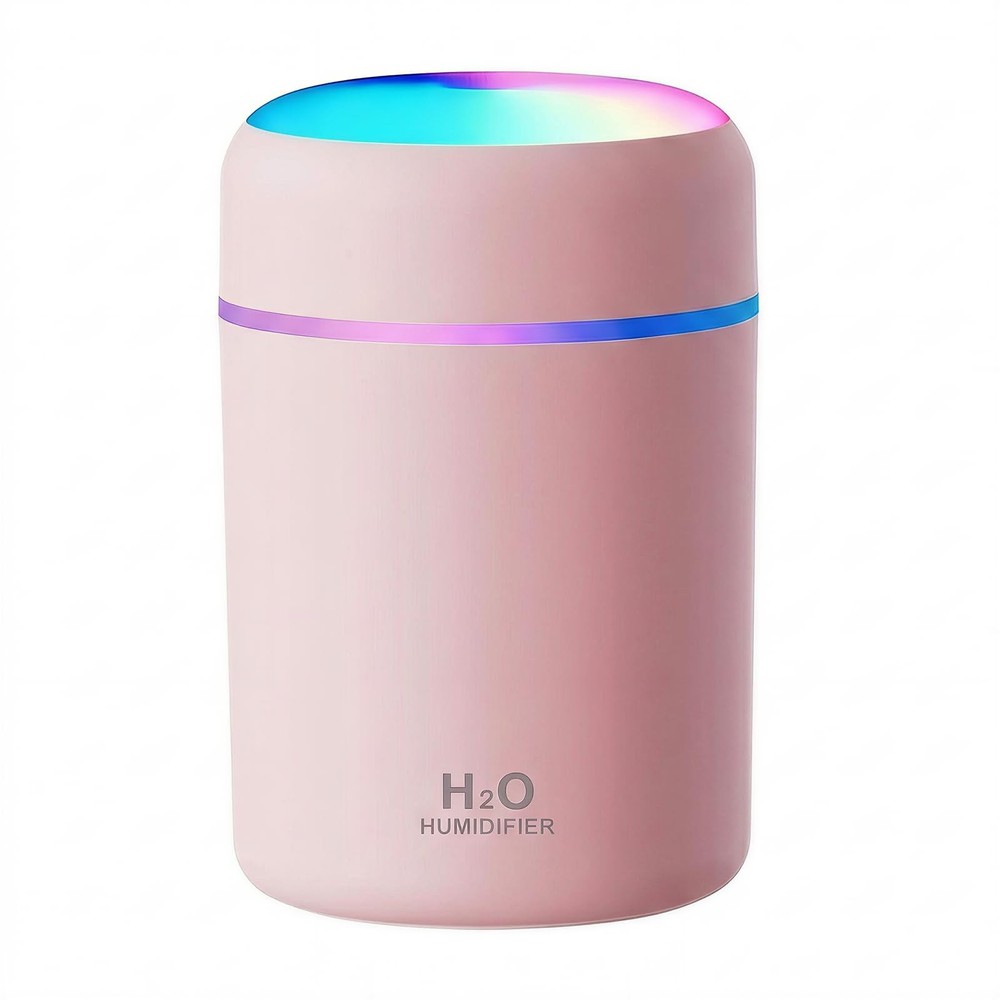 Portable Colorful Cool Mini Humidifier,Aroma Essential USB Personal Desktop H…