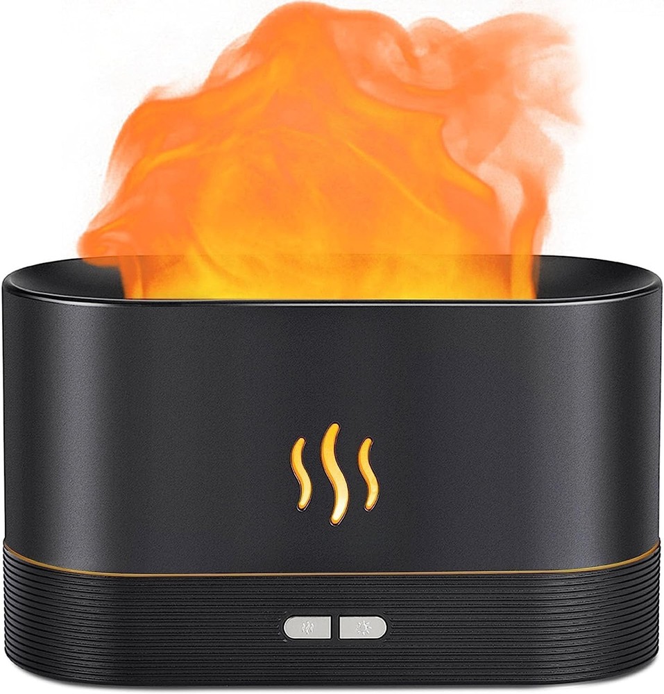 Flame Air Diffuser Humidifier, Upgraded Scent Diffuser for Essential Oils Home