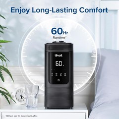 6L Smart Humidifier for Bedroom – Top Fill & Whisper-Quiet