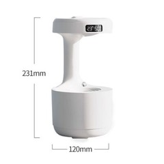 ✅Air Humidification Anti-Gravity Humidifier 800ML Water Drop Gravity Humidity 5W