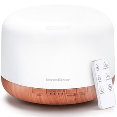 InnoGear 500ml Essential Oil Diffuser for Home Cool Mist Large, Yellow