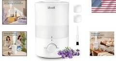 Air-Enhancing 3L Humidifier with Top Fill & Aroma Function – Ideal for Bedrooms