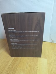 Sierra Modern Home WiFi Ultrasonic Aromatherapy Humidifier – Open Box Brown #RF