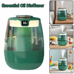 Heavy Fog Humidifier for Office/Nursery: Blue Light Clean & Quiet Design