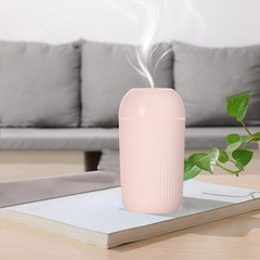 Portable Mini Humidifier 420ML Cool Mist USB Powered for Bedroom Office Car