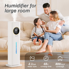 Humidifier Large Room, 2.1Gal/8L Humidifiers for Bedroom Home with Essential Oil