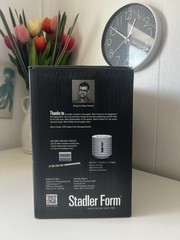 Stadler Form Ben 3-in-1 Humidifier Aroma Diffuser Fireplace Effect Black NEW