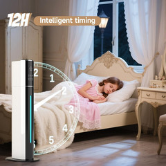 Whisper-Quiet 2.4Gal Ultrasonic Humidifier for Large Rooms with Remote Control