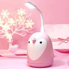 Mini USB Cartoon Humidifier Aroma Oil Diffuser Mist Purifier with Fan Light Home