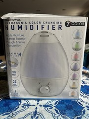 Bell Howell Ultrasonic Color Changing Humidifier 7 Color