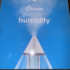 Crane 4-in-1 Drop Ultrasonic Cool Mist Humidifier