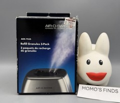 Genuine Air-O-Swiss AOS7533 Refill Granules 3-Pack for Ultrasonic Humidifiers