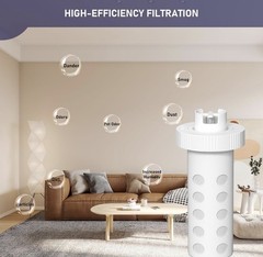 4 Pack Humidifier Filter Replacement Compatible with Crane Teardrop Humidifier