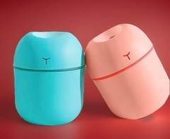 USB Humidifier For Office Desktop White Blue Or Pink