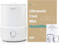 Humidifiers for Bedroom, 3L Top Fill Cool Mist Humidifiers for Baby Nursery & Pl