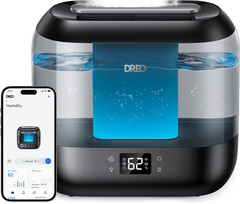 Smart Humidifiers for Bedroom, Top Fill 4L Supersized Humidifier Large Room with