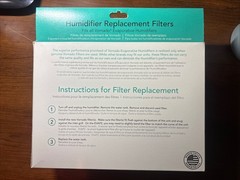 Vornado 2-Pack Evaporative Humidifier Replacement Filters Model: Wick, MD1-0002