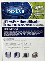 BestAir Replacement Humidifier Filter H62 Holmes Sunbeam Hunter Sears Halls