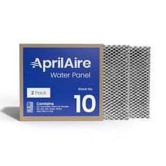 AprilAire #10 Water Panel Humidifier Filter Replacement 2 Pack for 110 220 500