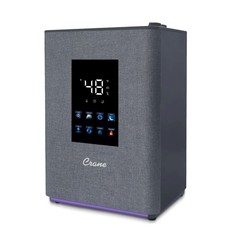 Crane 4.5L Warm and Cool Mist Humidifier, Top Fill Ultrasonic Humidifier for …