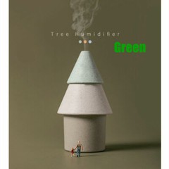 USB Christmas Tree Air Humidifier 250ml Portable for Home Car 3 Colors