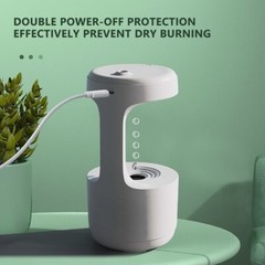 ✅Air Humidification Anti-Gravity Humidifier 800ML Water Drop Gravity Humidity 5W
