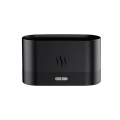 Ultrasonic Perfume Humidifier with Colorful LED Flame Light & Fragrance
