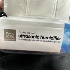 EASY HOME ULTRASONIC PORTABLE COOL MIST HUMIDIFIER NEW