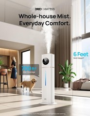 Smart Humidifier DREO HM735S 11L Cool Mist Baby White