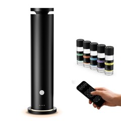 Waterless Scent Diffuser Starter 3.98 x 15.39 x 4.45 inches, Black