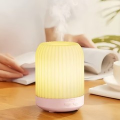 Portable LED Essential Oil Diffuser Aroma Humidifier Aromatherapy Air Purifier